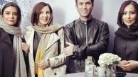 هوتن شکیبا و خانم های بازیگر در یک دورهمی + عکس