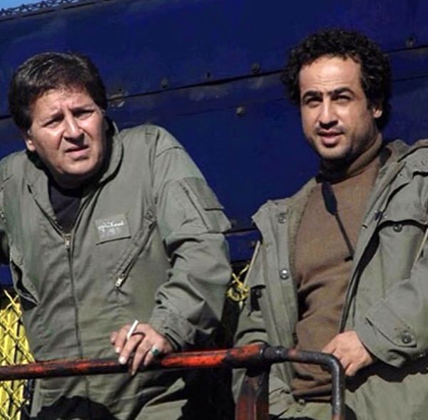 رامین راستاد در کنار بازیگر پیشکسوت سینما + عکس