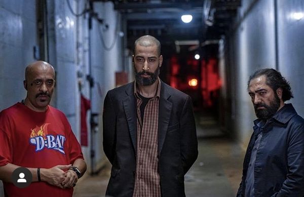 گریم متفاوت بهرام افشاری در فیلم صحنه زنی + عکس