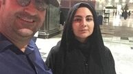 آقا بهبود و‌دخترش در زیارت + عکس