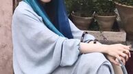 نشستن بهنوش طباطبایی در گوشه خیابان + عکس
