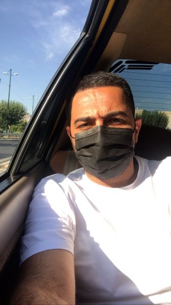 استایل علی سخنگو در تاکسی + عکس