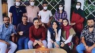 جشن تولد آقای بازیگر در شرایط کرونایی + عکس