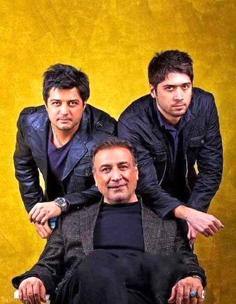 عبدالرضا اکبری و پسرانش + عکس