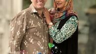 عکس جدید فریبا نادری و همسرش 