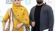نرگس آبیار و همسرش + عکس