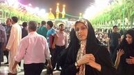 سفر زیارتی خانم خبرنگار  + عکس