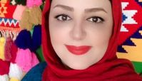 تیپ لیلا برخورداری در بوم گردی شیراز + عکس