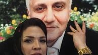 ابراز علاقه همسر علی معلم به عکسش