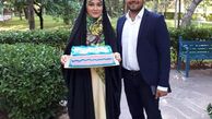سوپرایز تولد مژده خنجری توسط شوهرش+عکس