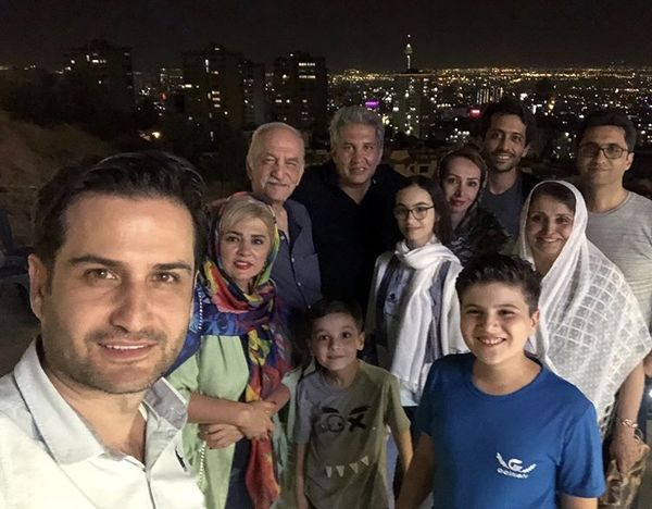 گشت و گذار خانوادگی پویا امینی + عکس