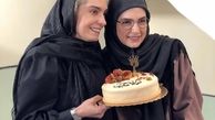 البکا عبدالرزاقی در تولد بازیگر مشهور + عکس
