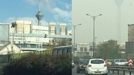 اتوبان چمران در دو روز متفاوت