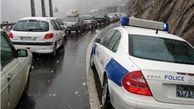 ترافیک سنگین در آزادراه‌های قزوین کرج و کرج تهران/ بارش برف و باران در محورهای 5 استان