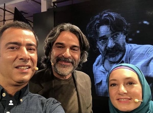 اردلان شجاع کاوه در کنار زوج مشهور بازیگر + عکس