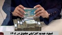 شیوه جدید افزایش حقوق ها در ۱۴۰۵ | حقوق پلکانی زیاد می شود !+ جزئیات