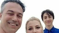 گردش دانیال حکیمی با خانواده +عکس