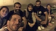 سمیرا حسن پور و همکارانش در پشت صحنه + عکس