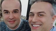 دانیال حکیمی در کنار خواهرزاده اش + عکس