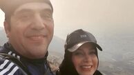 مانی رهنما و‌همسرش در ارتفاعات + عکس