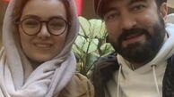  همسر جوان مجید صالحی + عکس