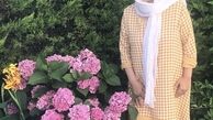 خانم بازیگر در طبیعتی زیبا + عکس