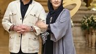رویا نونهالی و همسرش+عکس