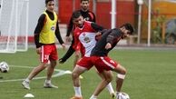 حضور حسین ماهینی و محسن ربیع خواه در تمرینات گروهی پرسپولیس