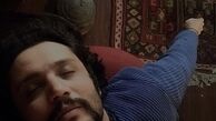 مهران رنجبر در خواب + عکس