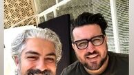 سلفی محسن کیایی با مرد خوشتیپ سینمای ایران + عکس
