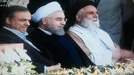 حواشی سفر روحانی به کرمان/تاخیر دوساعته شروع مراسم/حضور چشم گیر دانش آموزان 