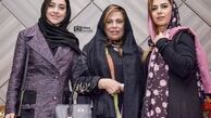 گوهر خیراندیش در میان بازیگران جوان + عکس