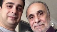 سپند امیرسلیمانی در کنار پدرش + عکس