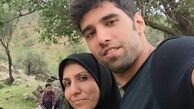 عکس والیبالیست عالی کشور کنار مادرش
