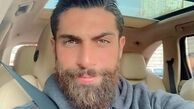 امیر فشنگ چی در ماشین لاکچریش + عکس