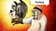 پیغام محرمانه شاه عربستان به مخالفان اردوغان/ کاريکاتور