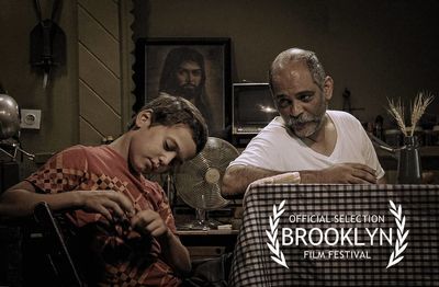 فیلم تازه نادر فلاح راهی بروکلین شد + عکس