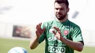 حرکت جنجالی دروازه‌بان پرسپولیس پس از پایان بازی!+عکس