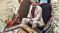 عکس مدلینگ مهدی پاکدل روی آب