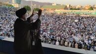  جشن پیروزی آیت‌الله رئیسی در میدان امام حسین(ع) 