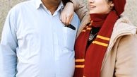 خانم‌ بازیگر جوان در کنار پدرش + عکس