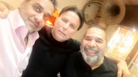 داریوش سلیمی در کنار دوستانش + عکس