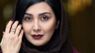 خانم بازیگر لب دریا با ظاهری خاص+عکس
