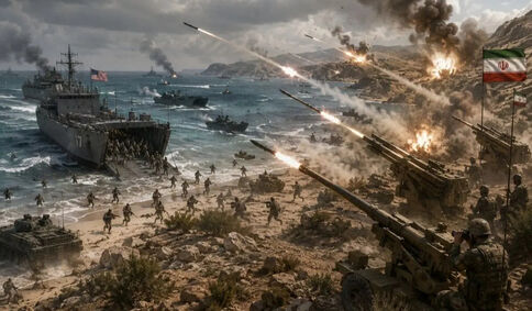 کابوس آمریکا در جنگ زمینی با ایران