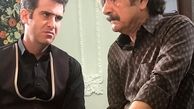 هوتن شکیبا در کنار پدر جان لیسانسه اش+عکس