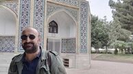 مهران احمدی در یک مکان زیارتی + عکس
