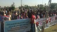 عراقی ها در اعتراض به دخالت آمریکا به خیابان آمدند