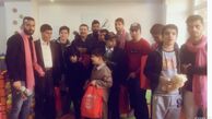 سرخ پوشان در خانه اوتیسم/عکس