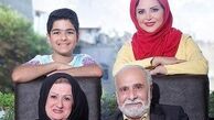 کمند امیرسلیمانی و خانواده بی نظیرش + عکس