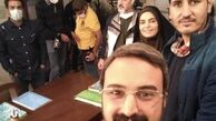 سلفی کاوه خداشناس با عوامل سریال خانه امن + عکس